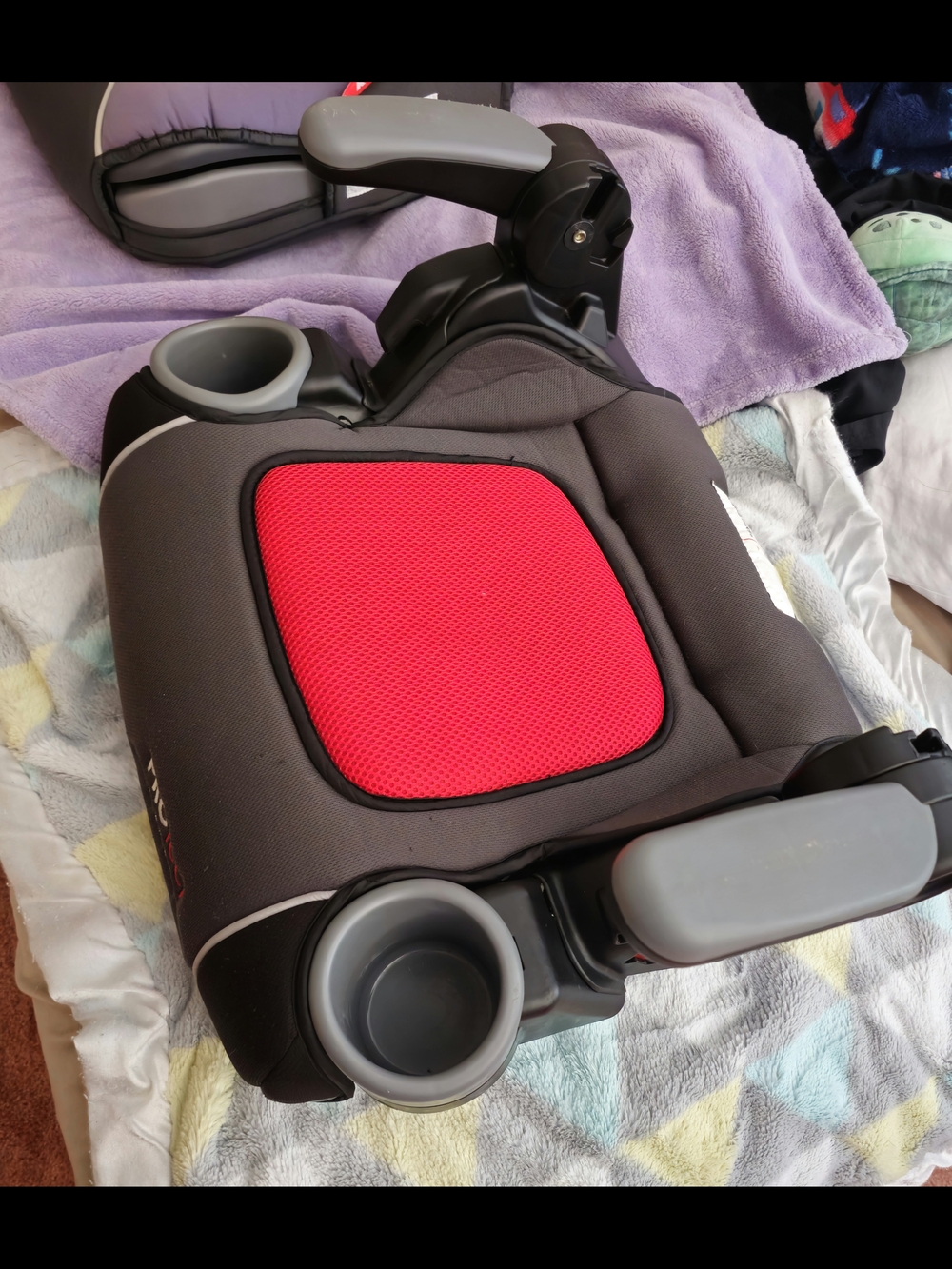 Clean/Smoke Free Baby Trend® Protect Folding Booster Seat Only, No Back.